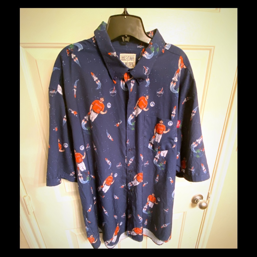 RSVLTS KUNUFLEX Houston Astros Short sleeve XXXL